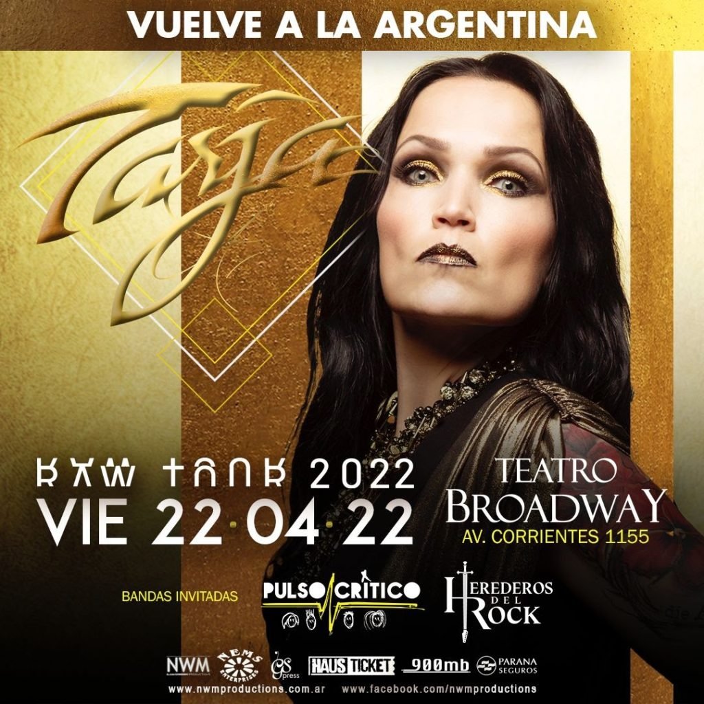 Tarja Vuelve A Argentina Afen