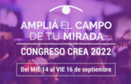 Desde el miércoles 14 de Septiembre se desarrollara por tres días el Congreso CREA 2022