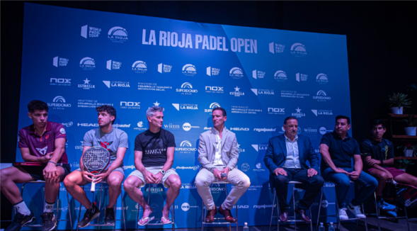 Se presentó La Rioja Padel Open 2023 en el marco del exitoso torneo que transcurre en Buenos Aires