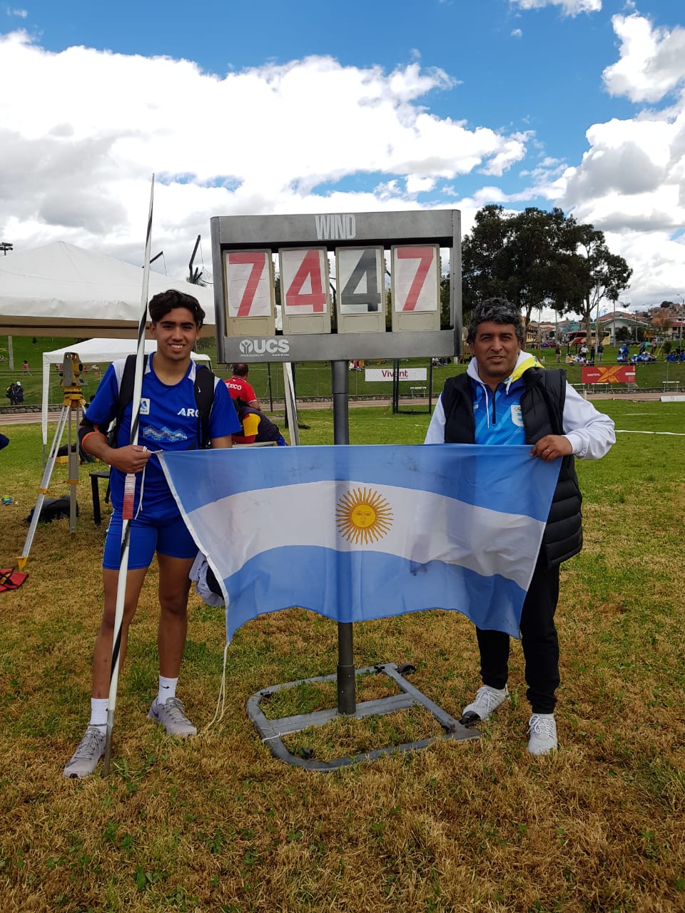 Agustin Osorio Campeón Sudamericano de Jabalina rumbo a Buenos Aires 2018