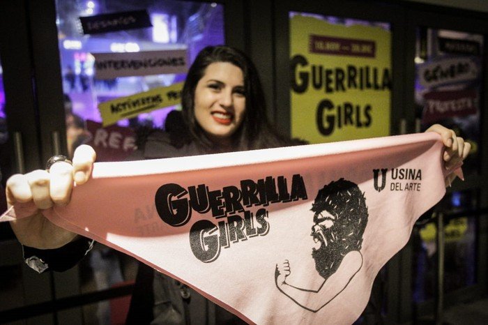 Guerrilla Girls en la Usina del Arte