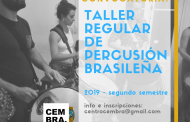 Taller de Percusión Brasileña en el CEMBRA