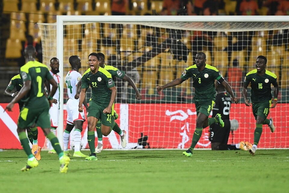 Senegal le ganó a Burkina Faso y es finalista de la Copa Africana de Naciones