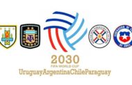 Mundial 2030: Uruguay, Argentina, Paraguay y Chile lanzaron la candidatura en conjunto