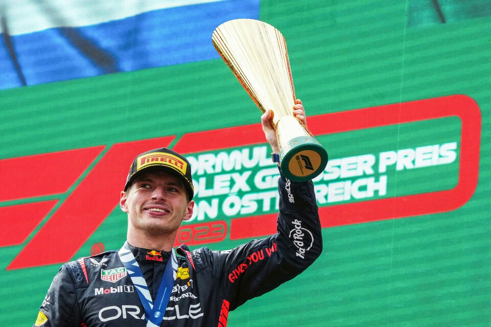 Fórmula 1: Verstappen logró su quinto triunfo al hilo