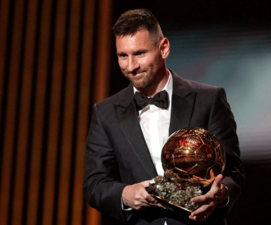 Lionel Messi ganó su octavo Balón de Oro y sigue haciendo historia en el fútbol mundial