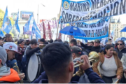 Multitudinaria marcha contra el ajuste y el 