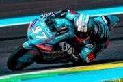 Marco Morelli logró su primer podio de Moto3 en el GP de Brasil