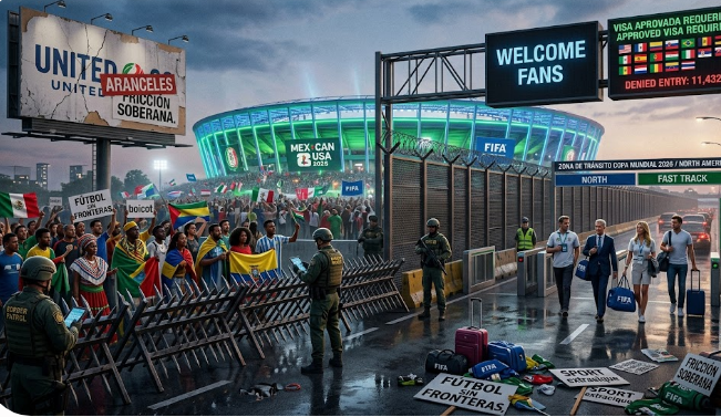 La pelota en el tablero de la fragmentación: la geopolítica del Mundial 2026