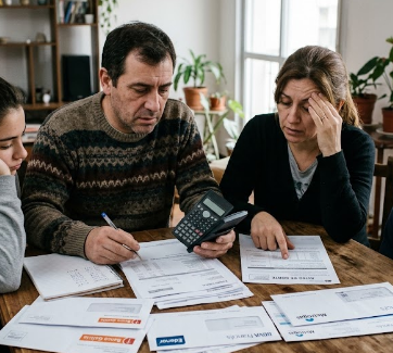 Creciente tensión financiera: la morosidad en el crédito a las familias escaló al 18% en julio