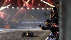 Verstappen dominó en Singapur y Colapinto debió abandonar